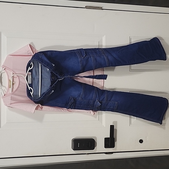 Girls Size 14 Outfit Celebrity Ace Jeans/Bkind Shirt - Picture 1 of 12